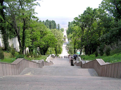 Каменная лестница Таганрога (Депальдовская лестница), фото Веры Волошиновой