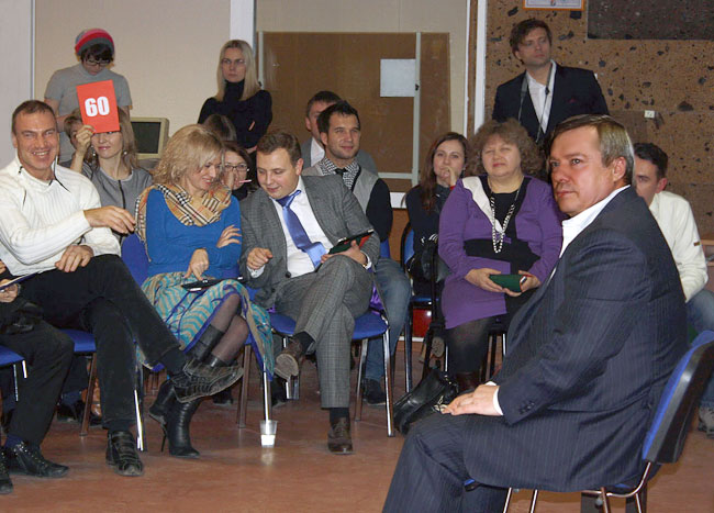 Губернатор Василий Голубев на встрече с блогерами в ДГПБ