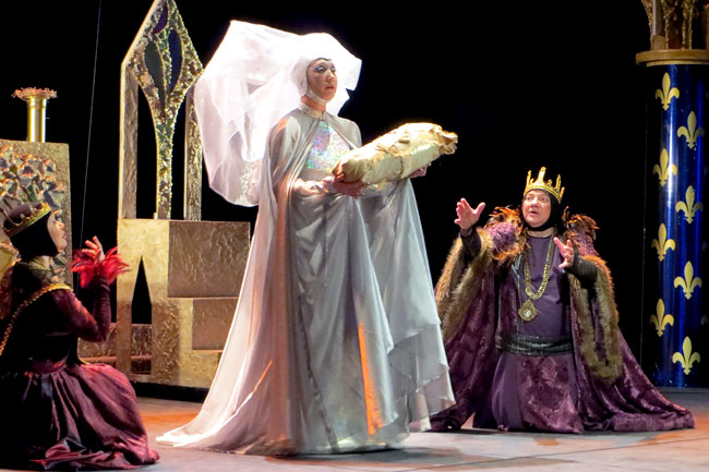 Новогодняя сказка Спящая красавица, постановка Таганрогского театра