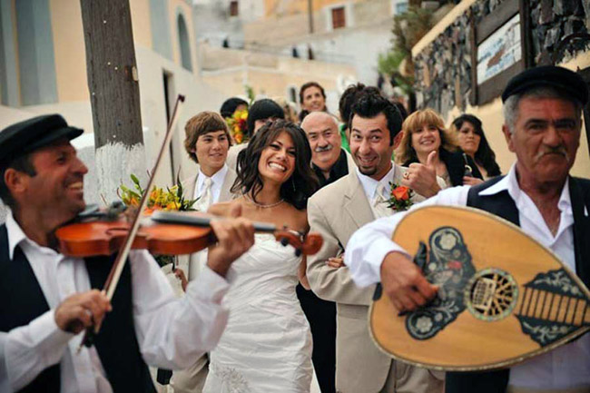 греческая свадьба