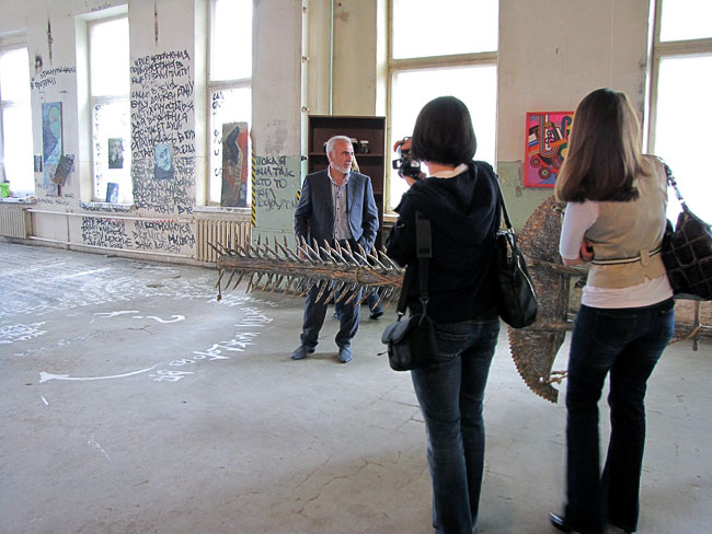 Первая Южно-Российская биеннале в центре современного искусства «Табачная фабрика», фото Веры Волошиновой