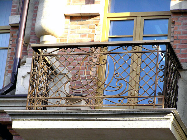Балконное ограждение, Шаумяна 106, Ростов-на-Дону, фото Веры Волошиновой