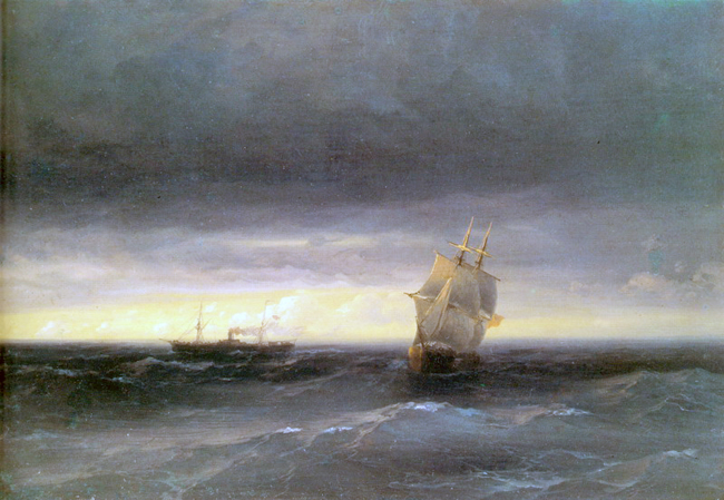 Айвазовский И.К. Море 1882г. холст, масло-1